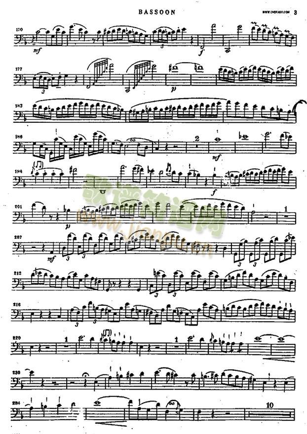 bassoon(钢琴谱)3