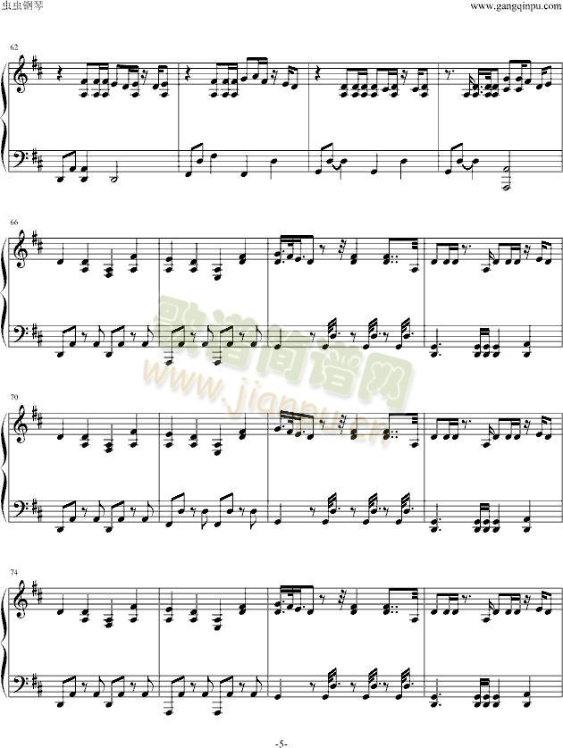 Stand(钢琴谱)5