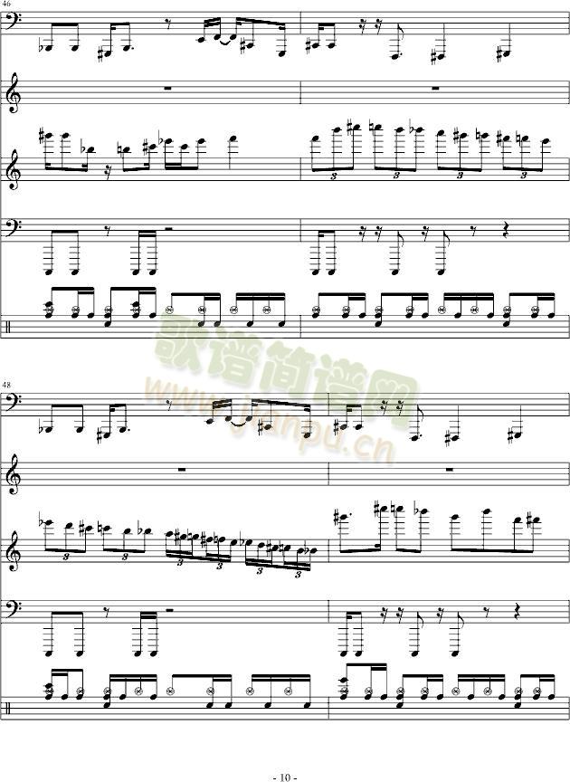 FC—马力医生(钢琴谱)10