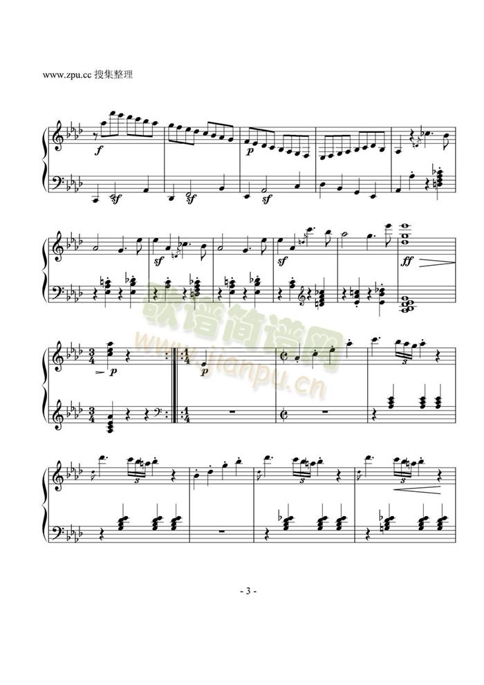 allegro(钢琴谱)3