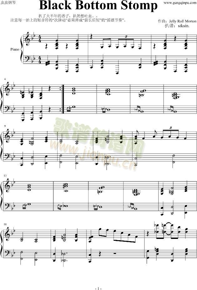Black(钢琴谱)1