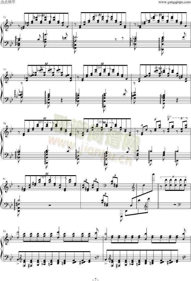 超技练习曲第4首Mazeppa(钢琴谱)7