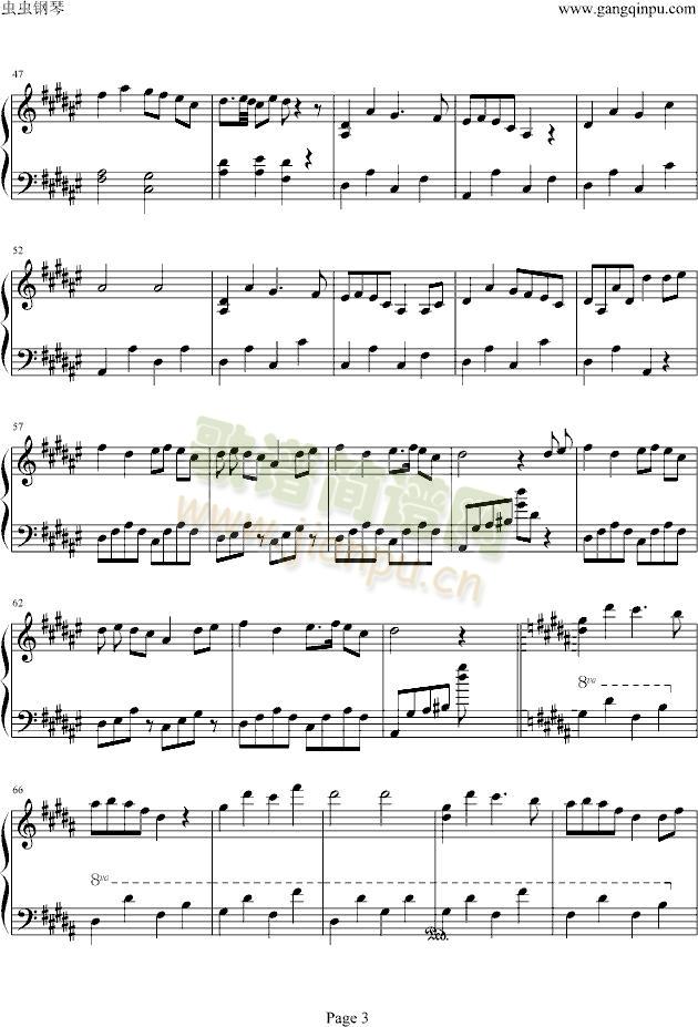 dance(钢琴谱)3