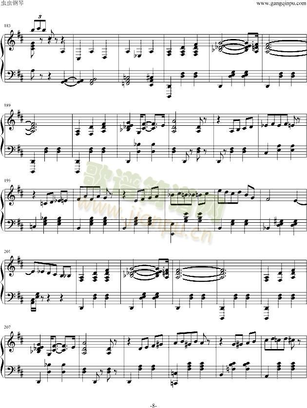 花之圆舞曲(钢琴谱)8