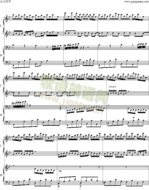 红灯笼(钢琴谱)3