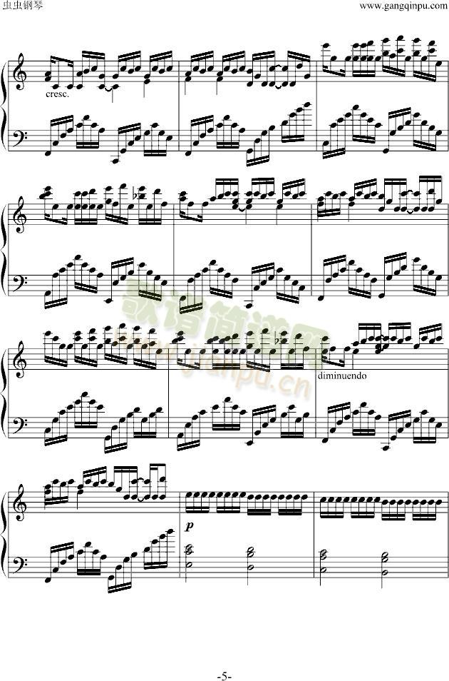 VARIATIONS(钢琴谱)5