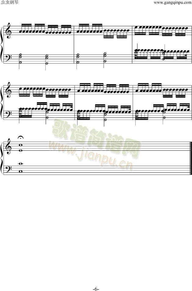 VARIATIONS(钢琴谱)6