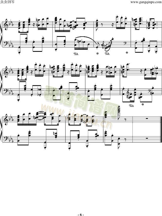 Nightingale(钢琴谱)6