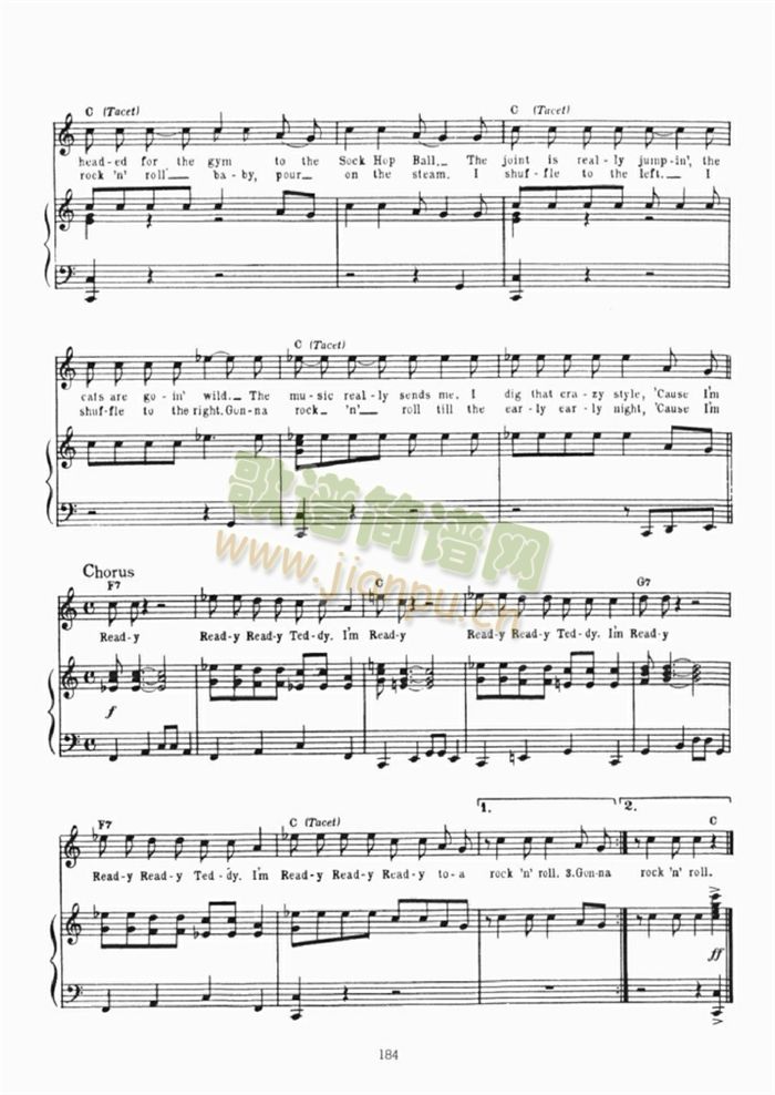 READYTEDDY(钢琴谱)3