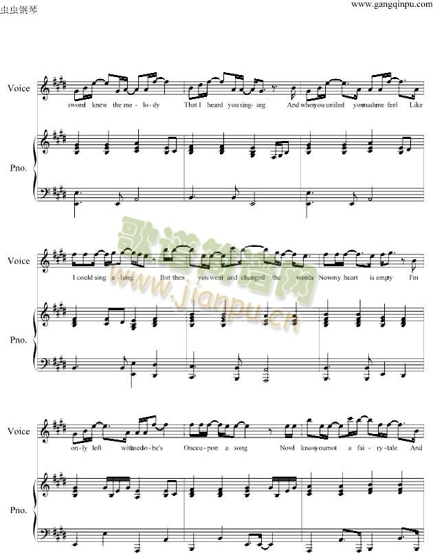 whentherewasmeandyou(钢琴谱)3