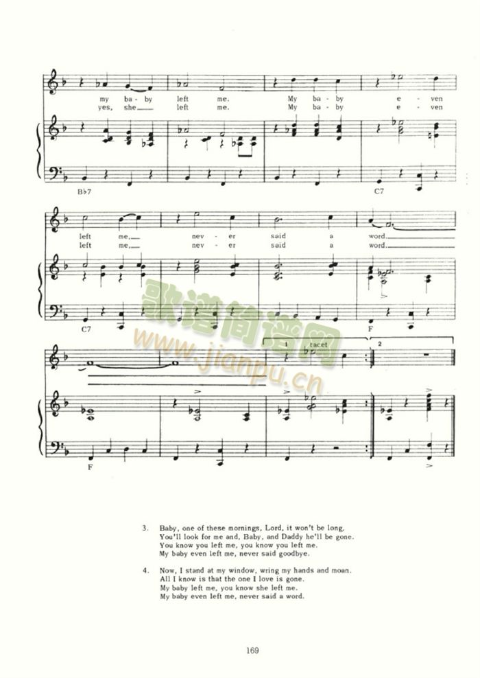 MYBABYLEFTME(钢琴谱)3