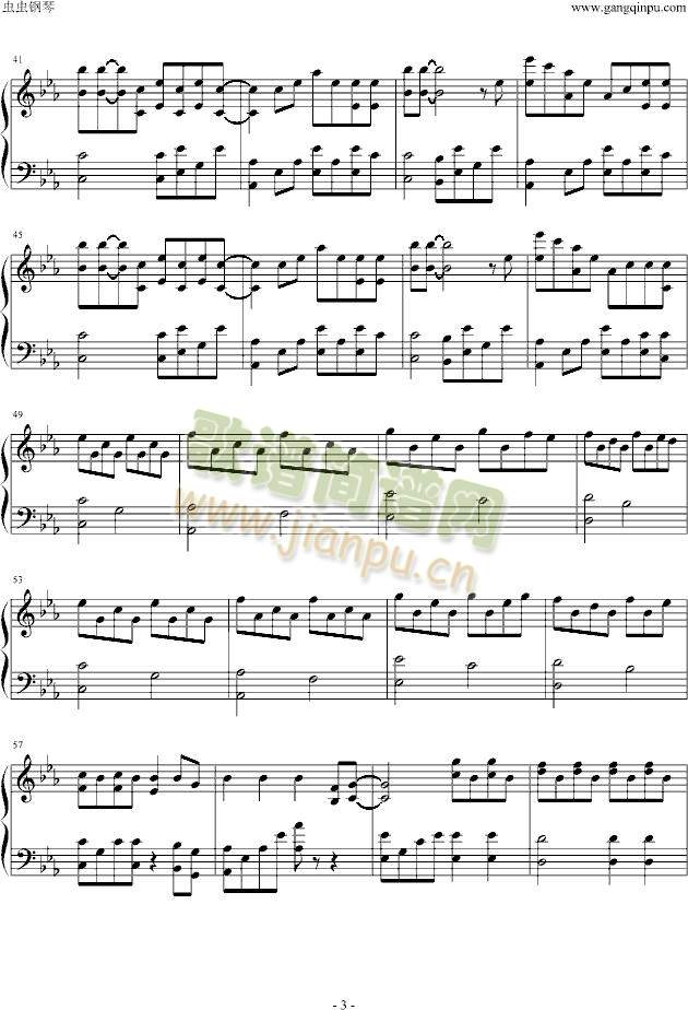 Apologize(钢琴谱)3