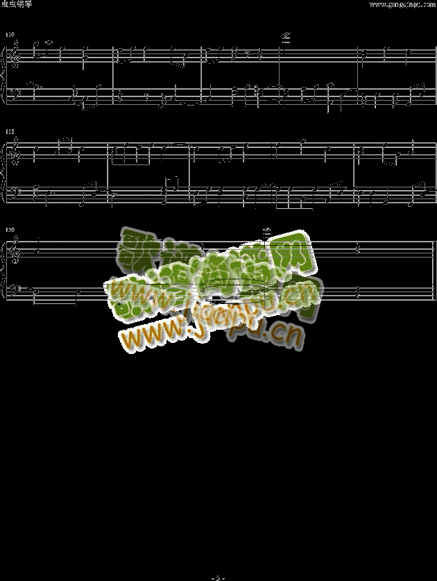 十一月的一天(钢琴谱)5