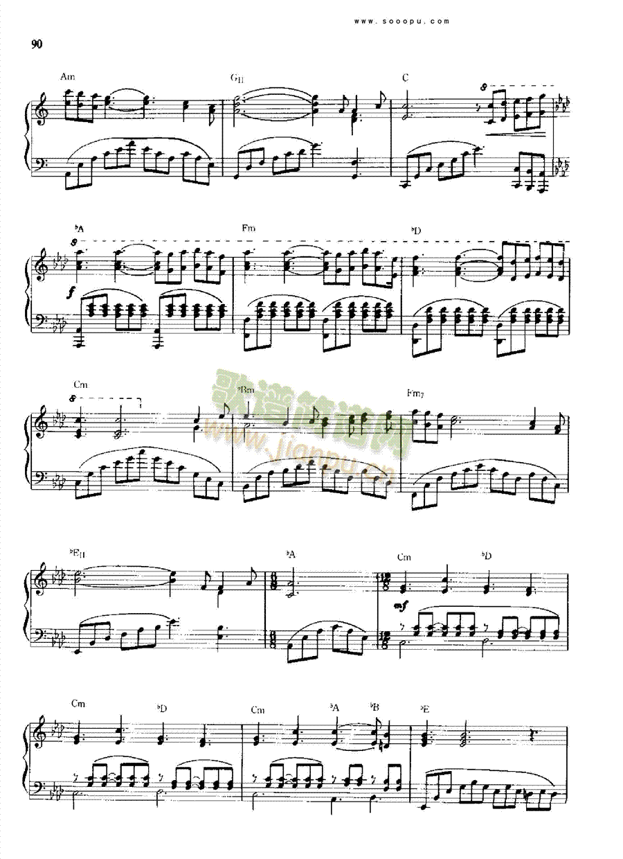 回忆键盘类钢琴(其他乐谱)3