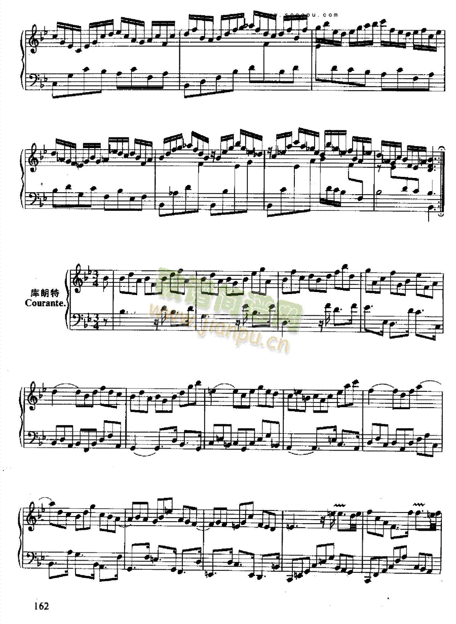 六首古组曲键盘类钢琴(其他乐谱)5