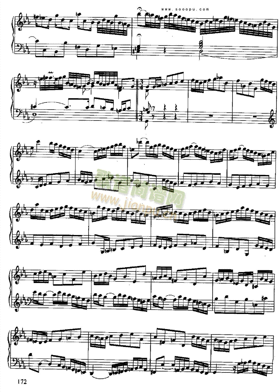 六首古组曲键盘类钢琴(其他乐谱)15