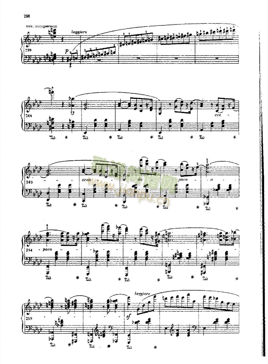 大圆舞曲键盘类钢琴(其他乐谱)9