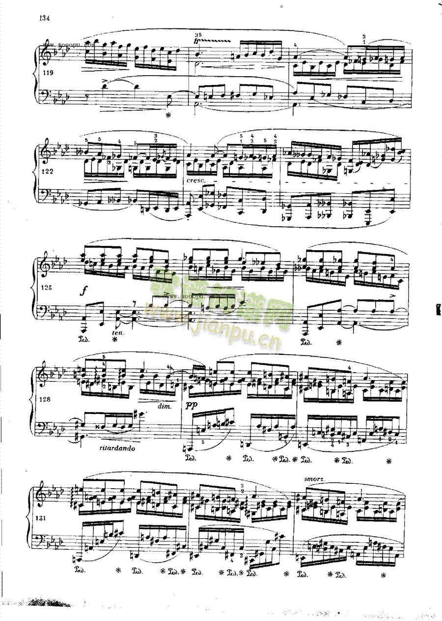 叙事曲OP.52键盘类钢琴(其他乐谱)8