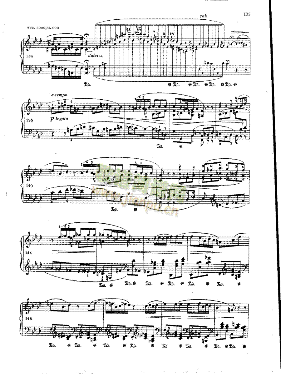 叙事曲OP.52键盘类钢琴(其他乐谱)9