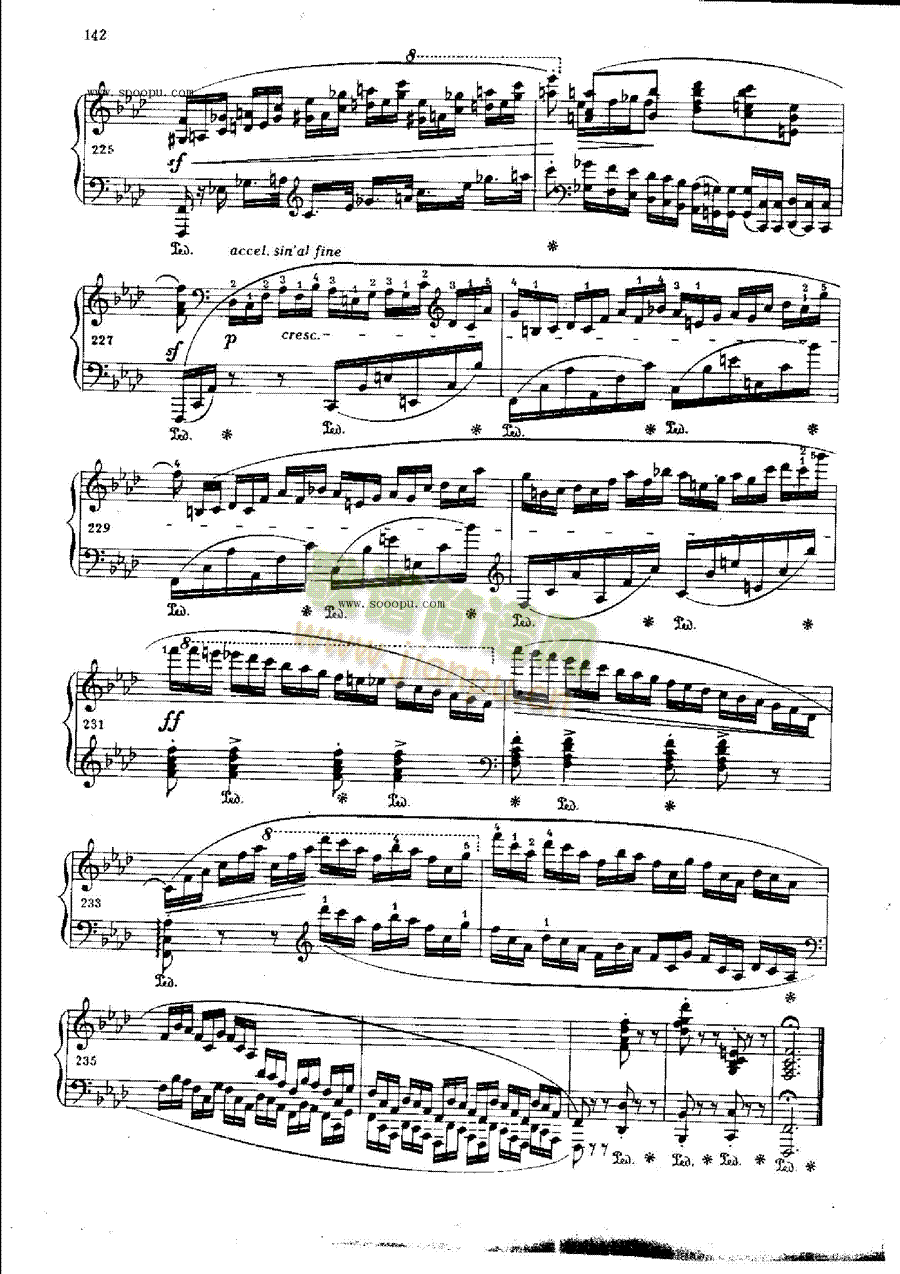 叙事曲OP.52键盘类钢琴(其他乐谱)16
