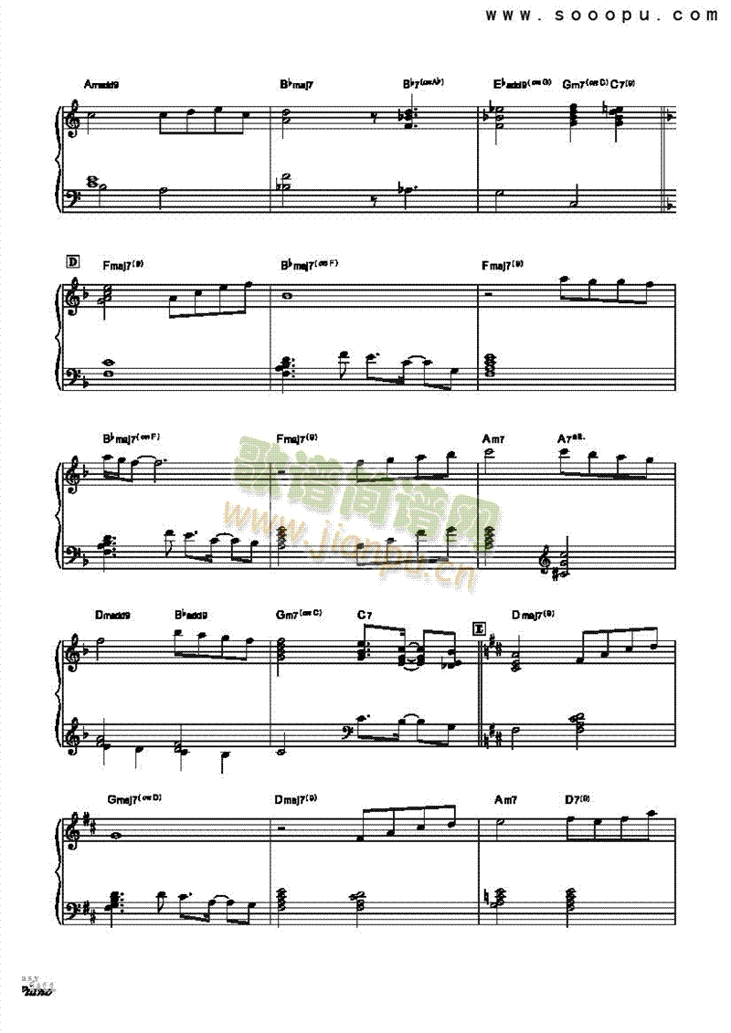 美女与野兽键盘类钢琴(其他乐谱)3