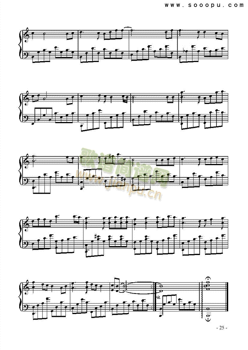 美丽心情—原版键盘类钢琴(其他乐谱)3