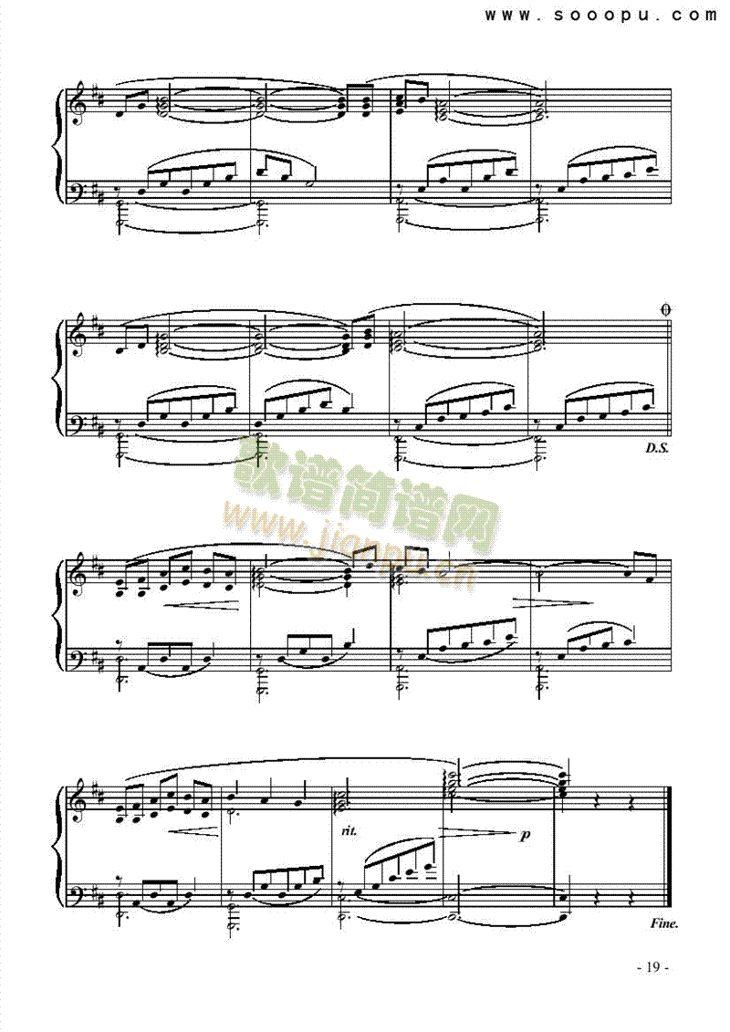向日葵主题歌键盘类钢琴(其他乐谱)3