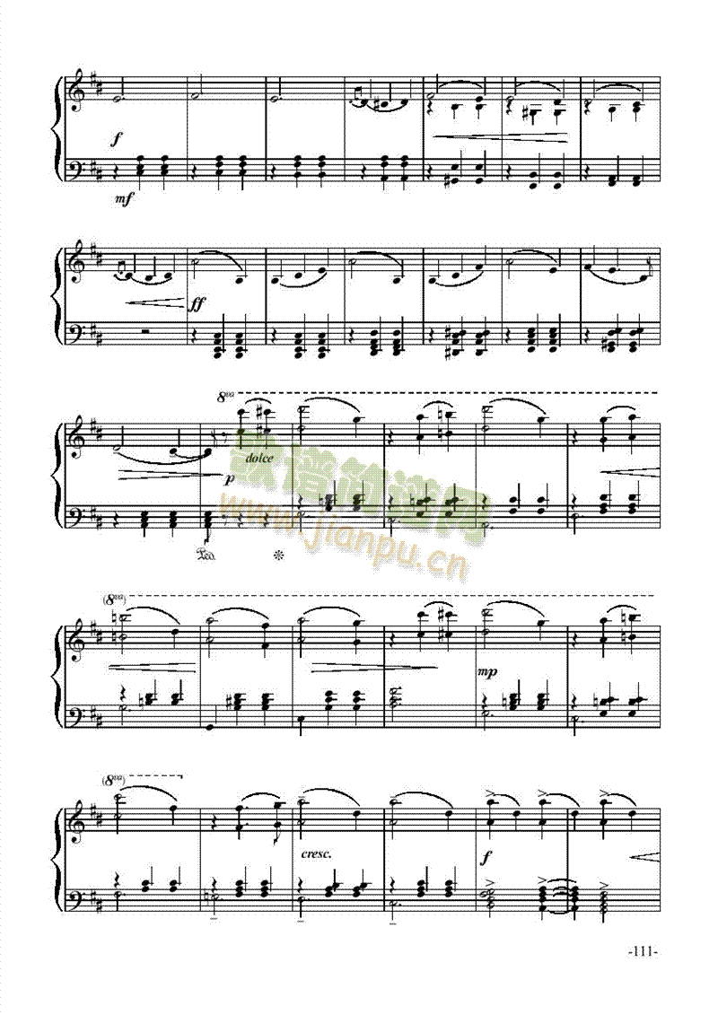 花之圆舞曲—舞剧键盘类钢琴(其他乐谱)7