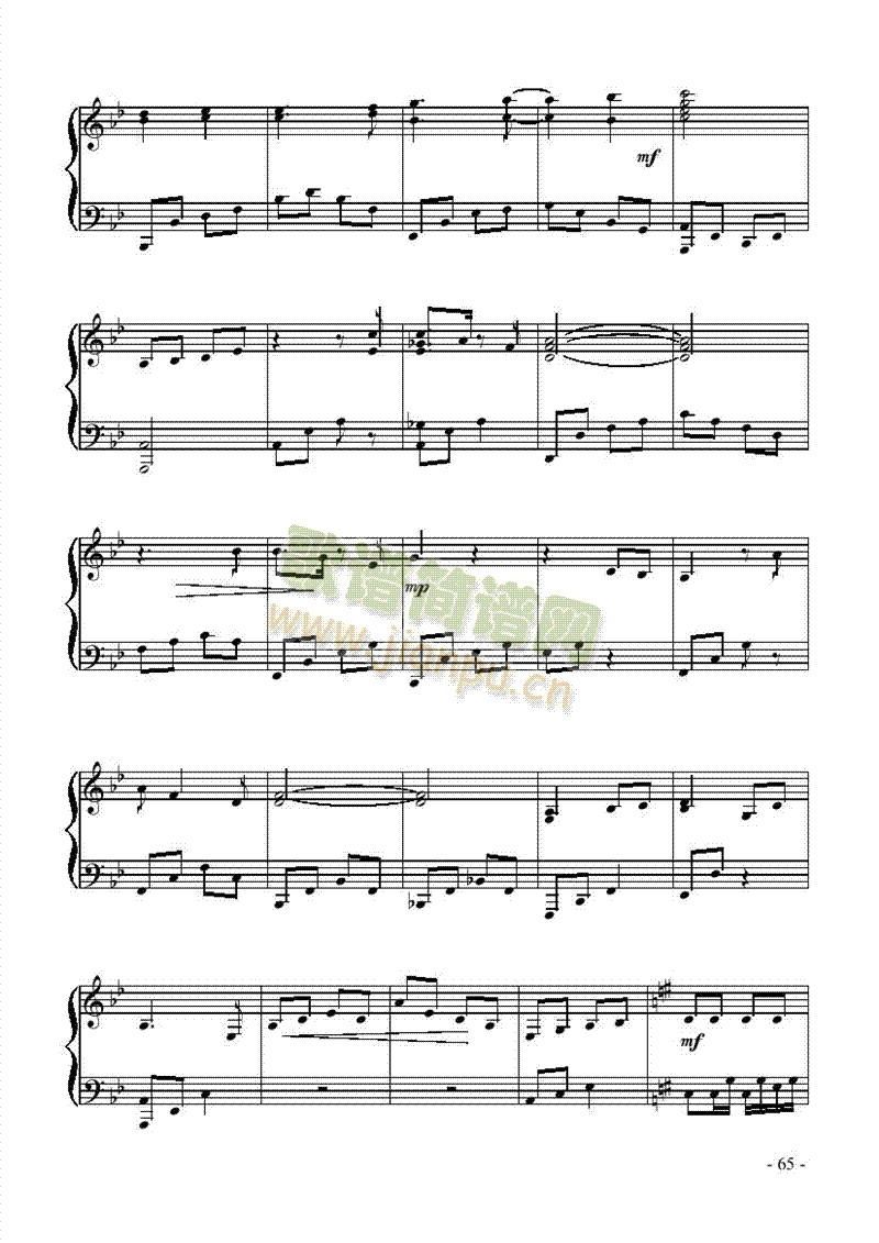 如果我曾离开你键盘类钢琴(其他乐谱)3