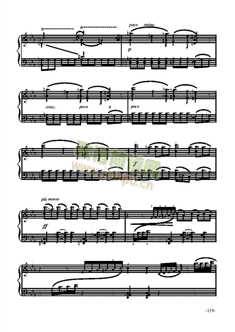 柔板－舞剧键盘类钢琴(其他乐谱)3