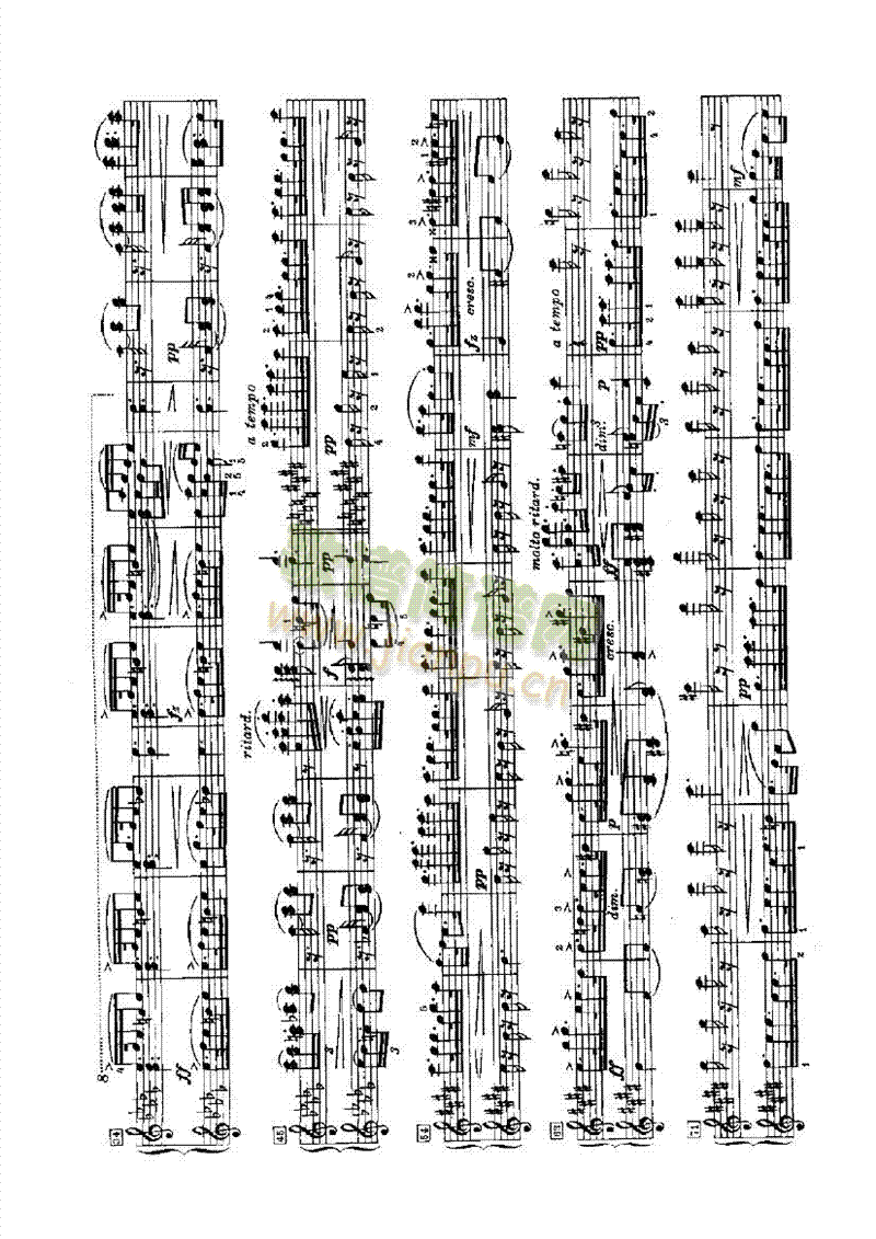 斯拉夫舞曲键盘类钢琴(其他乐谱)12