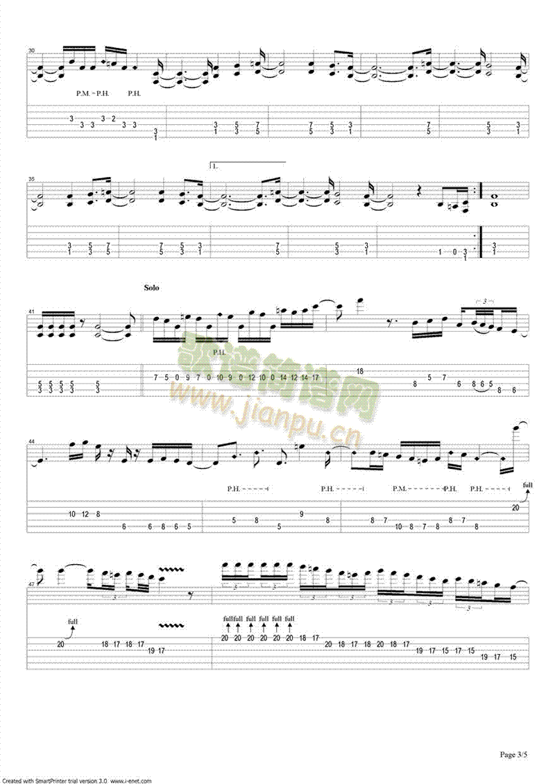 lovingyou(钢琴谱)3