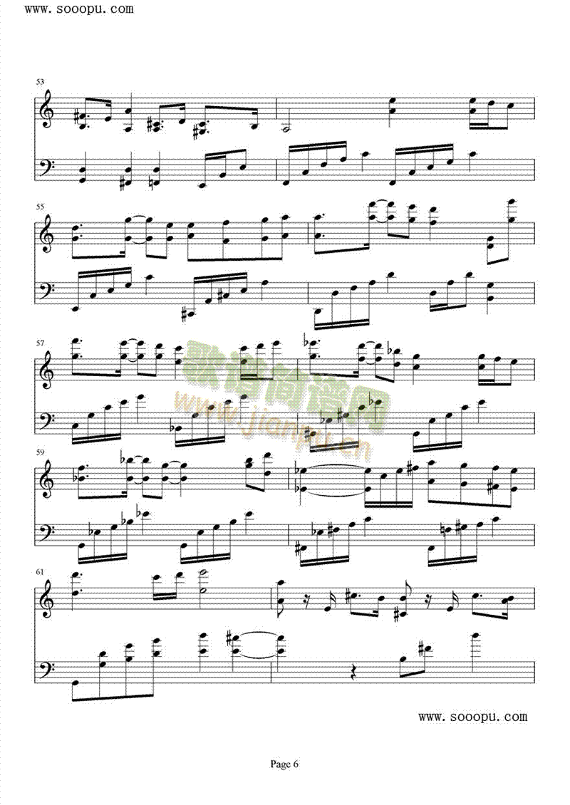 EndlessStory(钢琴谱)6