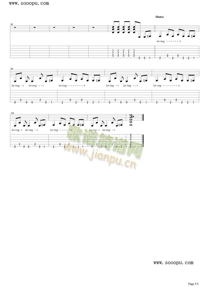 ComeAsYouAre(钢琴谱)5