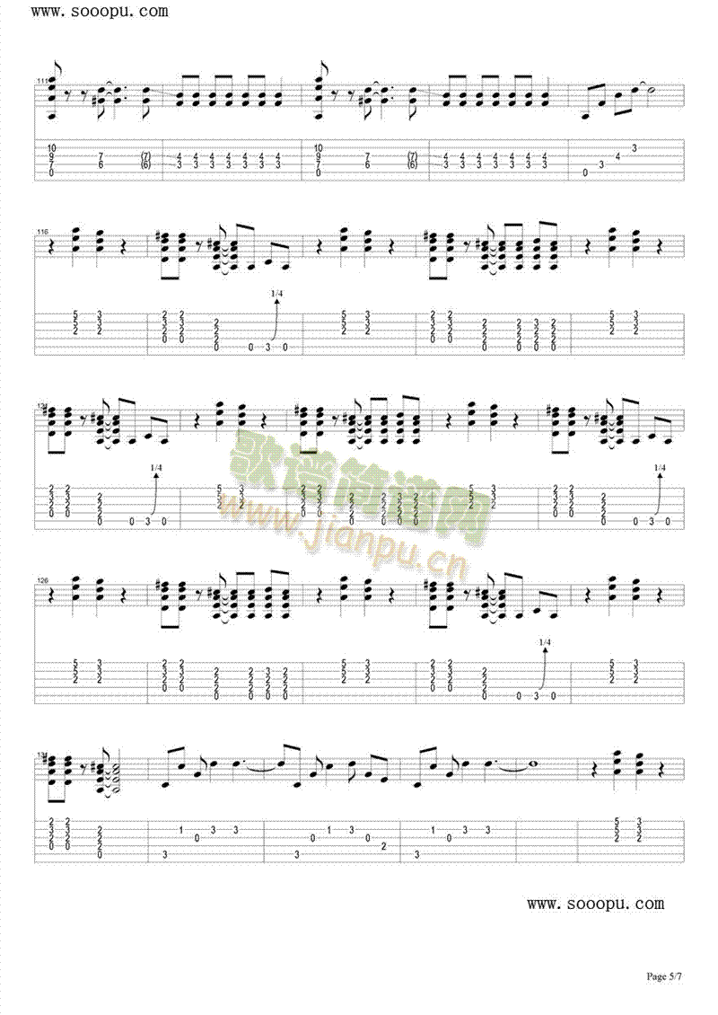 LovingYouSundayMorning(钢琴谱)5