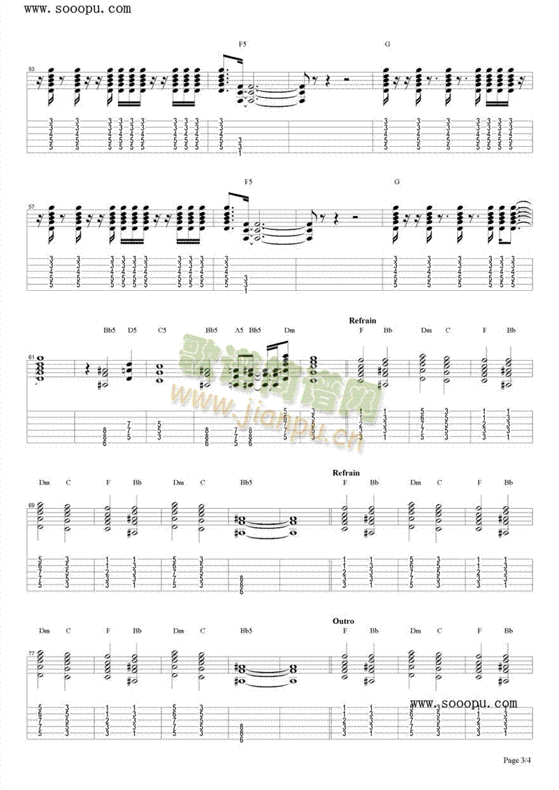 Stoplovingyou(钢琴谱)3