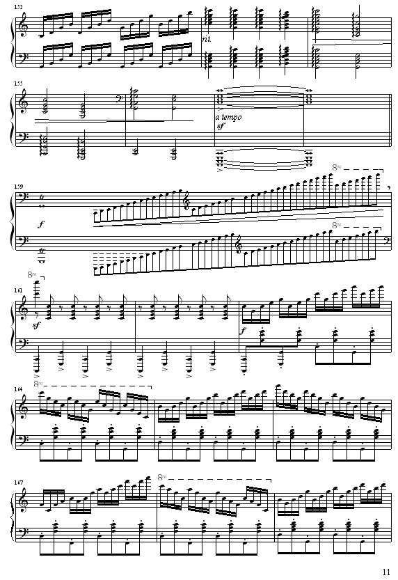 C大调练习曲No.2(钢琴谱)11