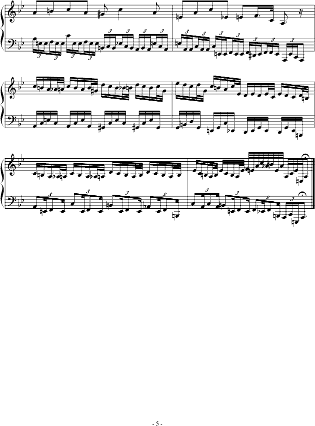 为什么(钢琴谱)5