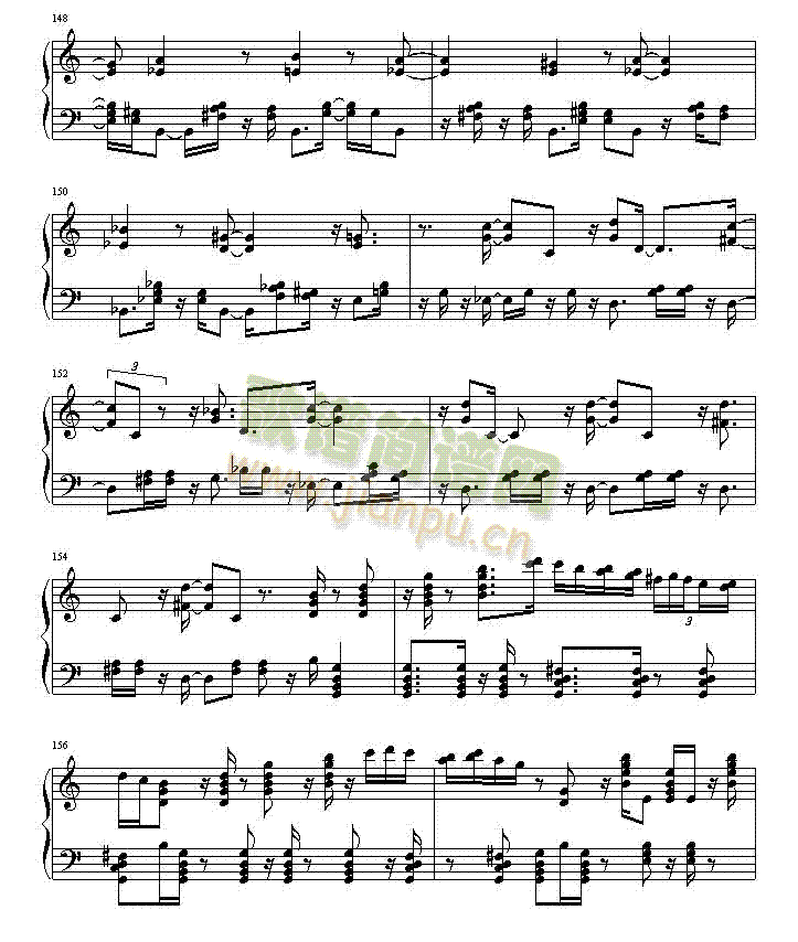 绮想輪旋曲(钢琴谱)18