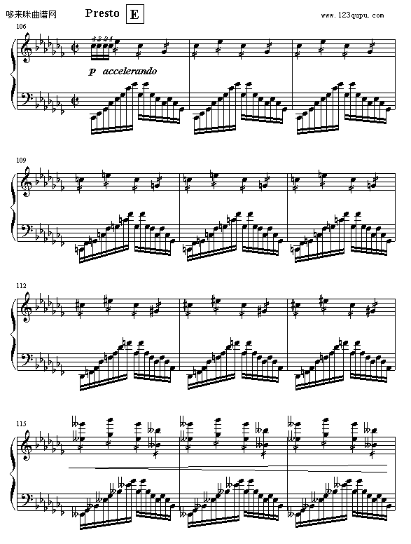 c大调练习曲-9632587410(钢琴谱)10