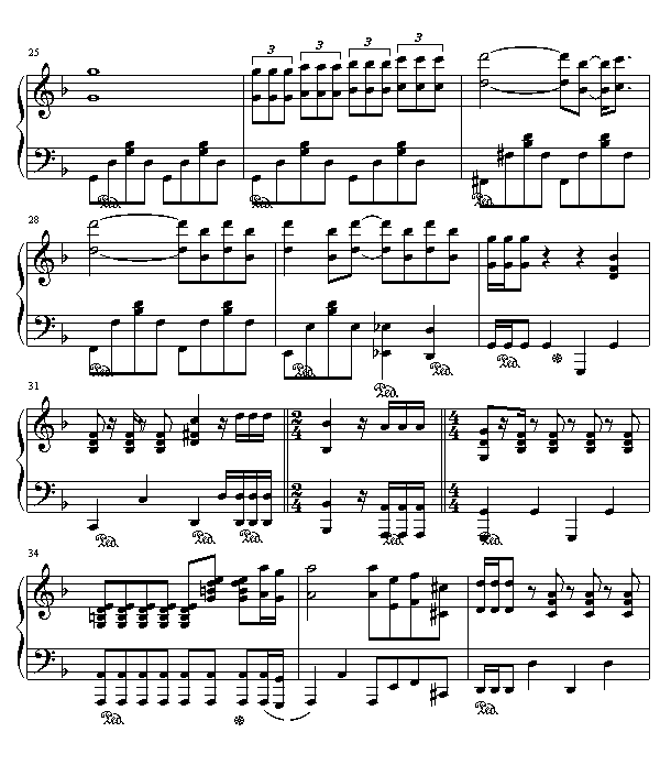 触技曲80(钢琴谱)3