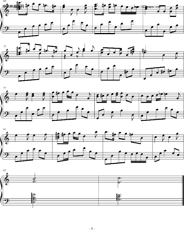 回旋曲-乐侠(钢琴谱)5