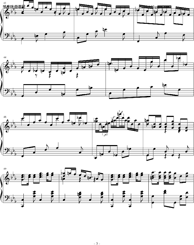 回旋曲-乐侠(钢琴谱)3