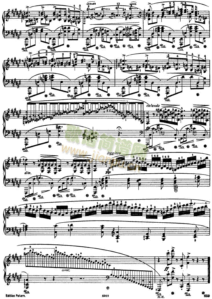 船歌BarcarolleOp60(钢琴谱)7