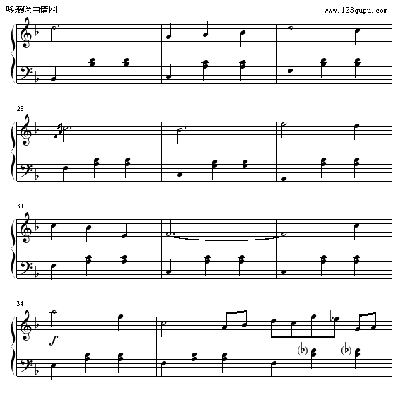 圆舞曲-魔鬼的枷锁(钢琴谱)3