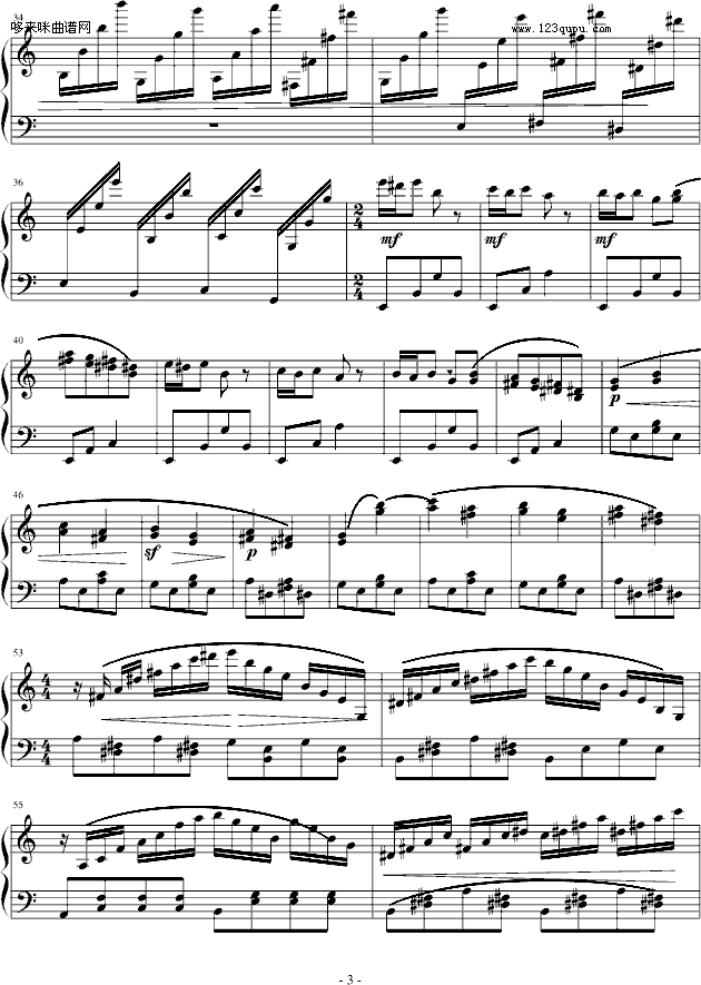 FuukiIinchouHibariKyoya-动漫影视(钢琴谱)3