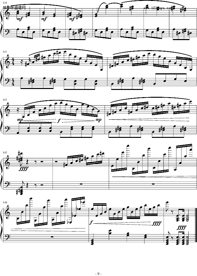 FuukiIinchouHibariKyoya-动漫影视(钢琴谱)9
