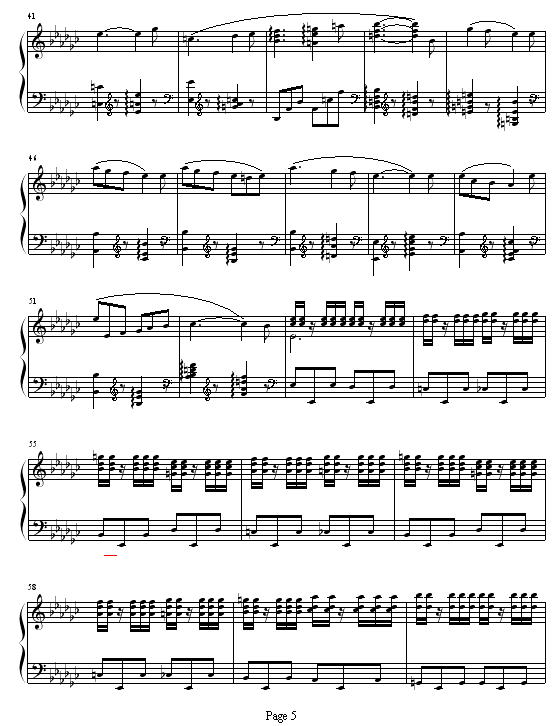 之四-双人舞(钢琴谱)5
