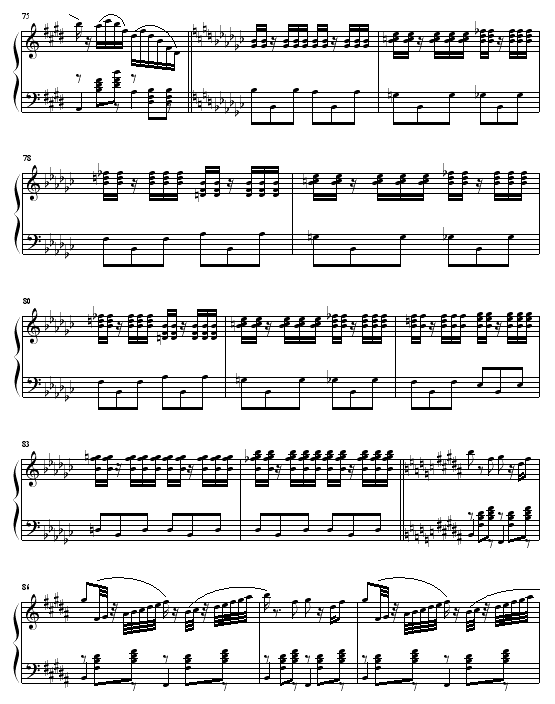 之四-双人舞(钢琴谱)7