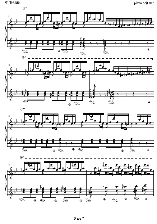 侏儒舞(钢琴谱)7